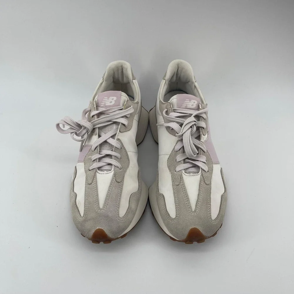 New Balance 327 Moonbeam Lilac Ash Suede Sneakers Womens 10 mens8.5